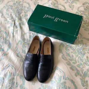 ▪️Paul Green▪️ Black Leather Loafers